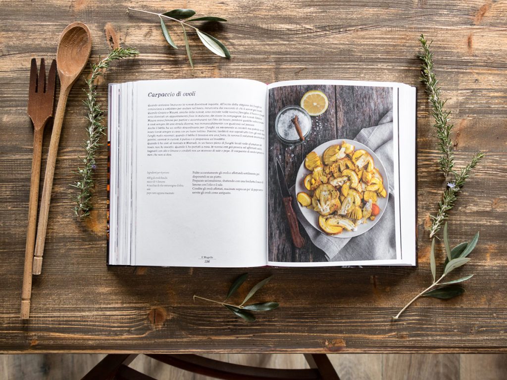 Book with Italian Recipes