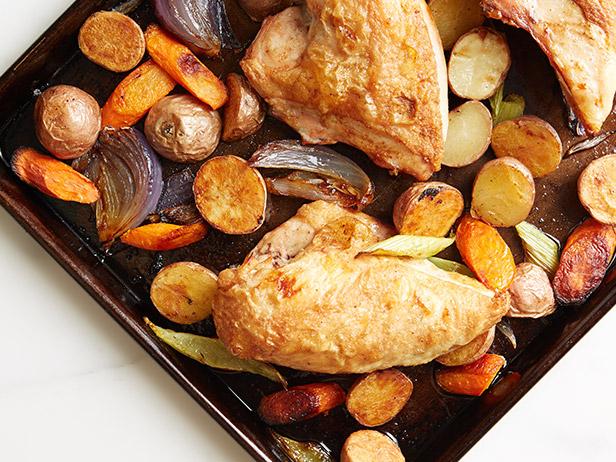 Lemon Chicken and Roasted Veggies