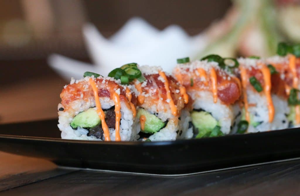 Spicy+Tuna+Crunch+Roll