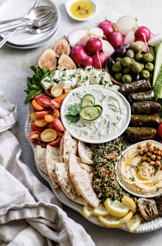 Charcuterie Board From the Mediterranean for Thanksgiving