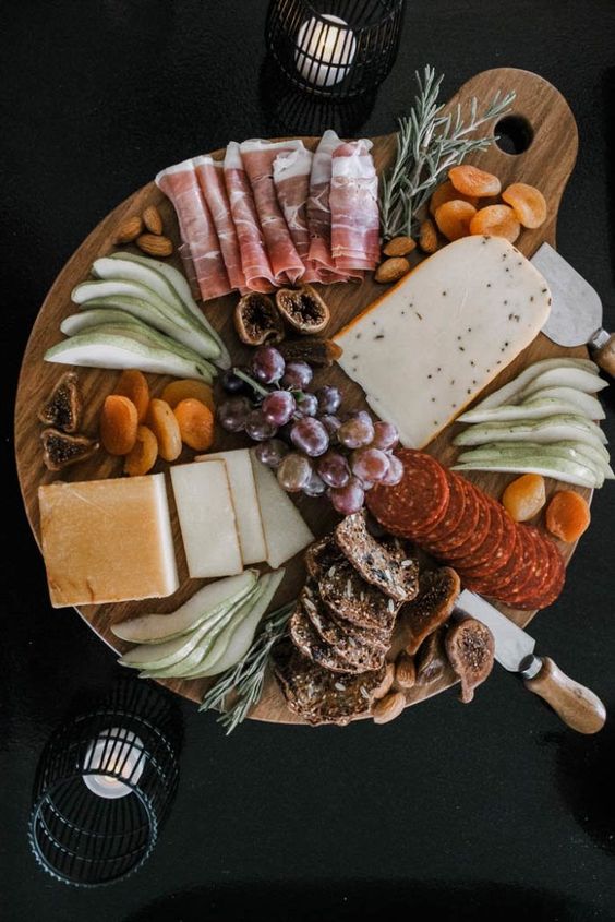 Healthy Meat Board for Thanksgiving