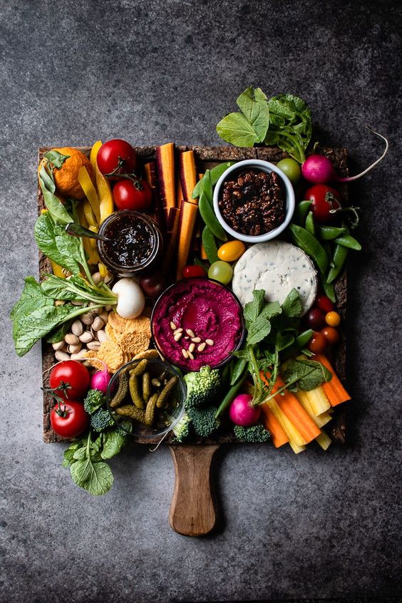 Vegan Charcuterie Board for Thanksgiving