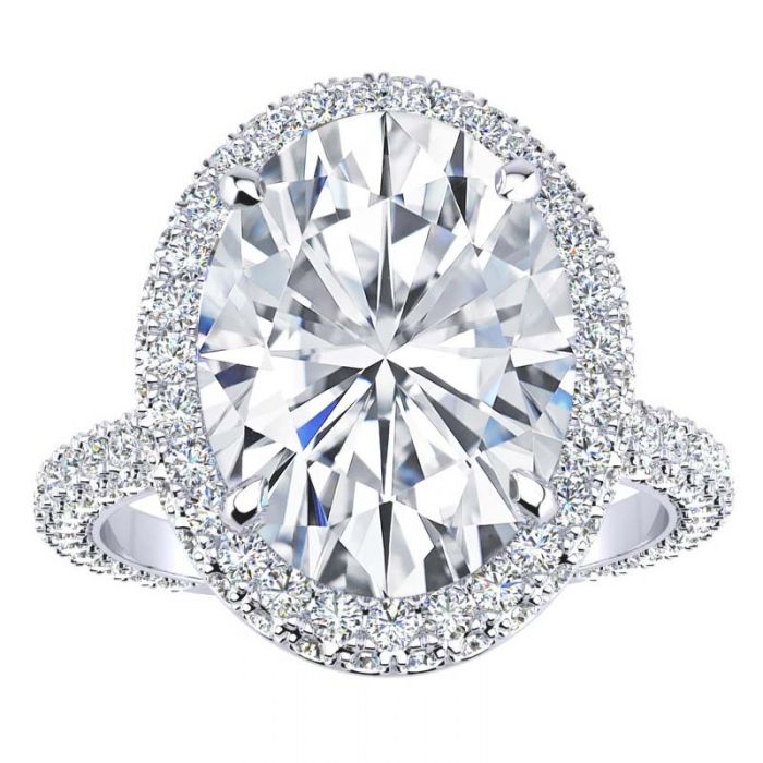 Carla's Beautiful Moissanite Ring