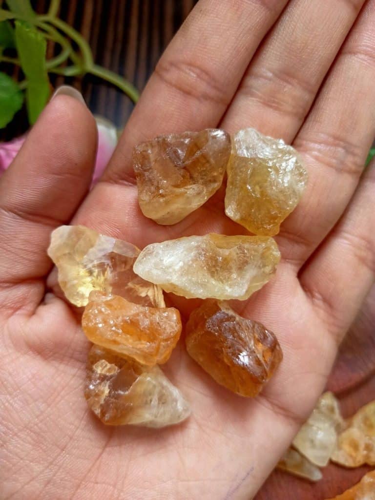 Citrine Yellow Stone