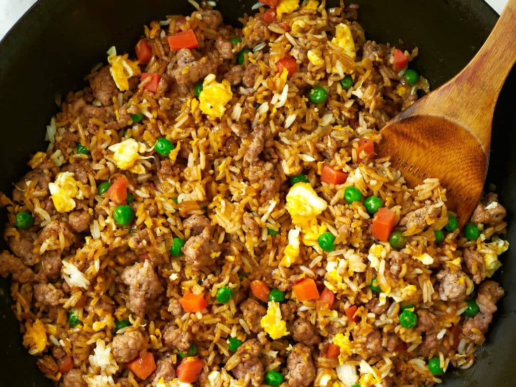 Easy Pork Fried Rice