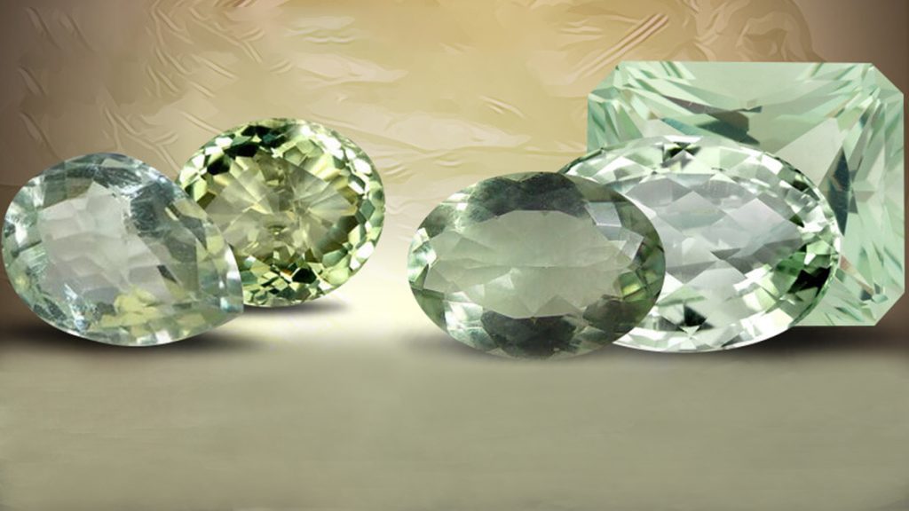 Prasiolite Pale Green Gem