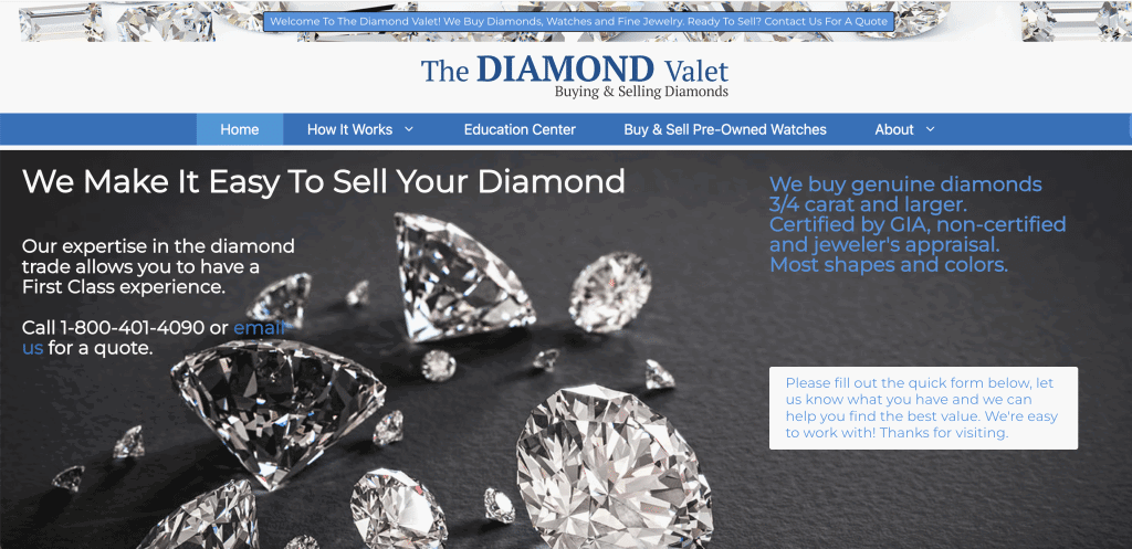 The Diamond Valet