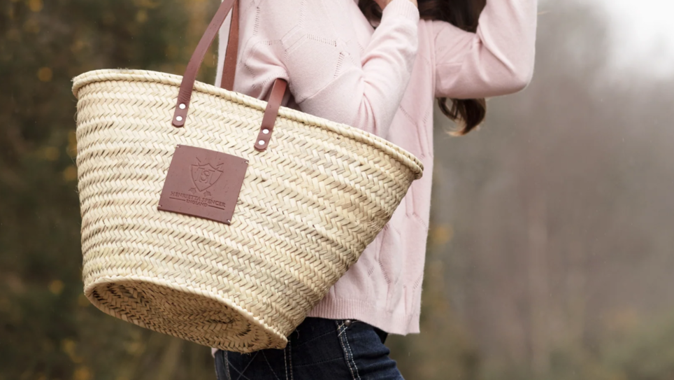 Wicker Basket Handbag