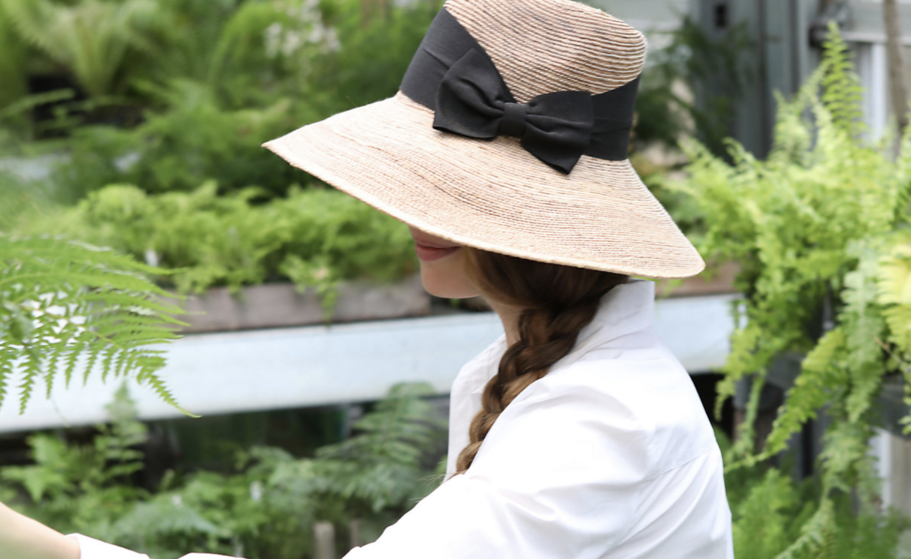 Woven Straw Sun Hat