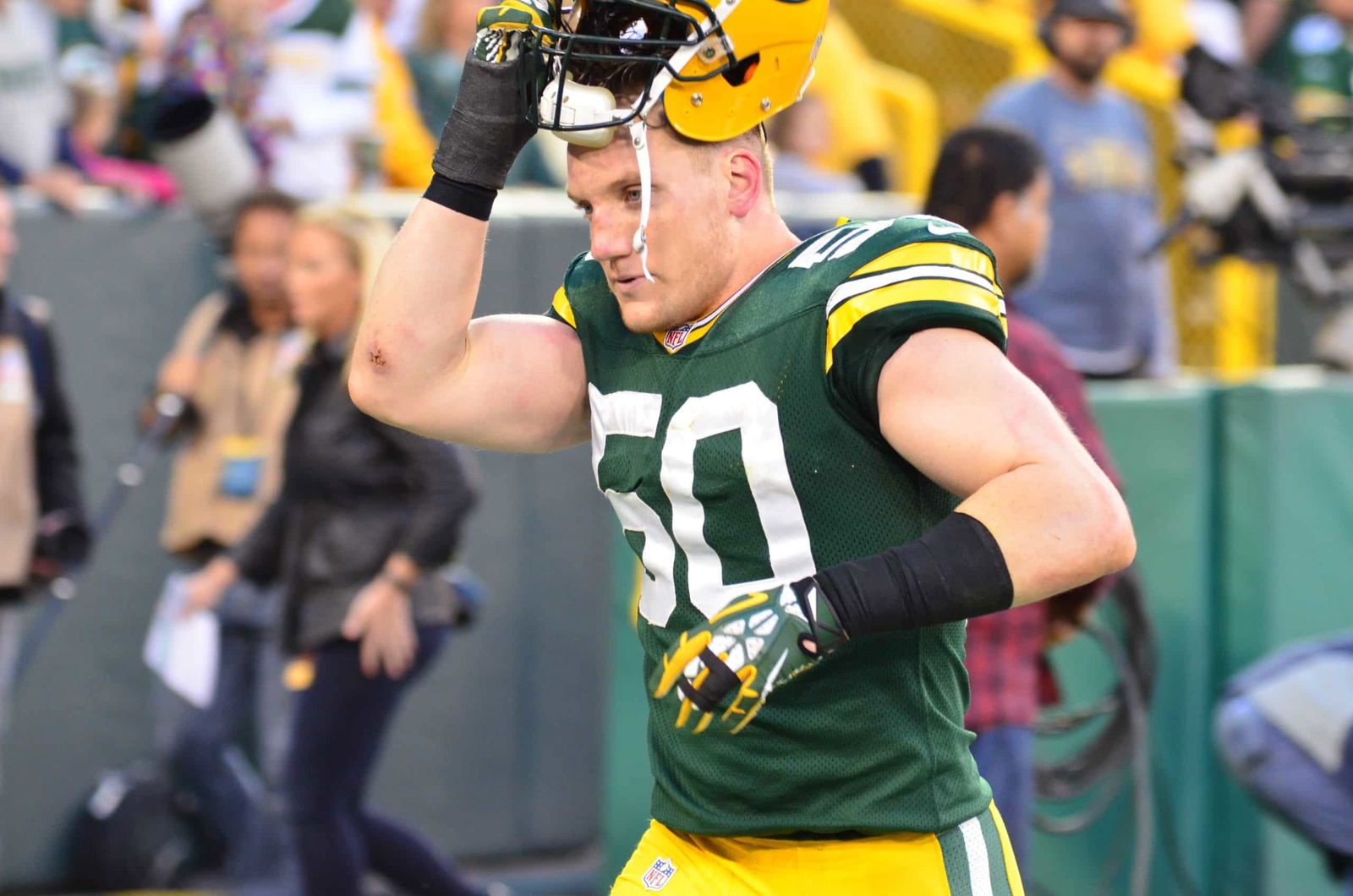 Who is AJ Hawk?