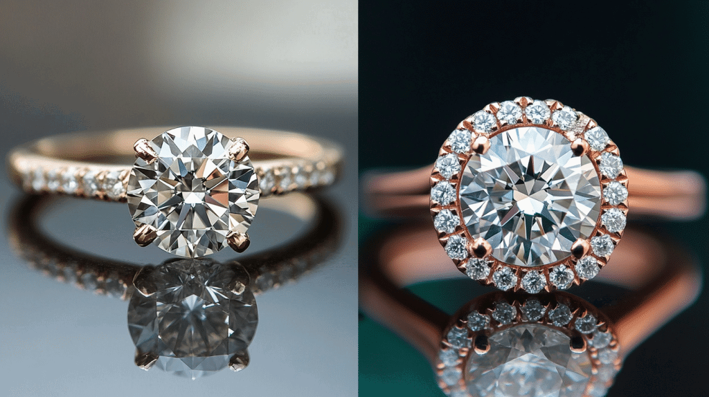 Moissanite vs Diamond