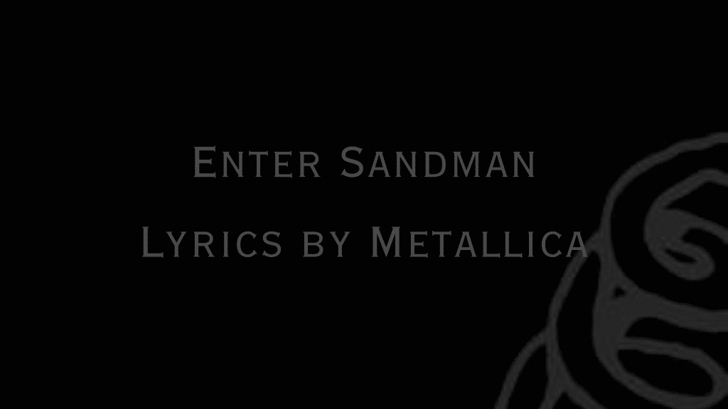 Complete Enter Sandman Lyrics by Metallica