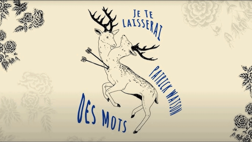 je te laisserai des mots lyrics