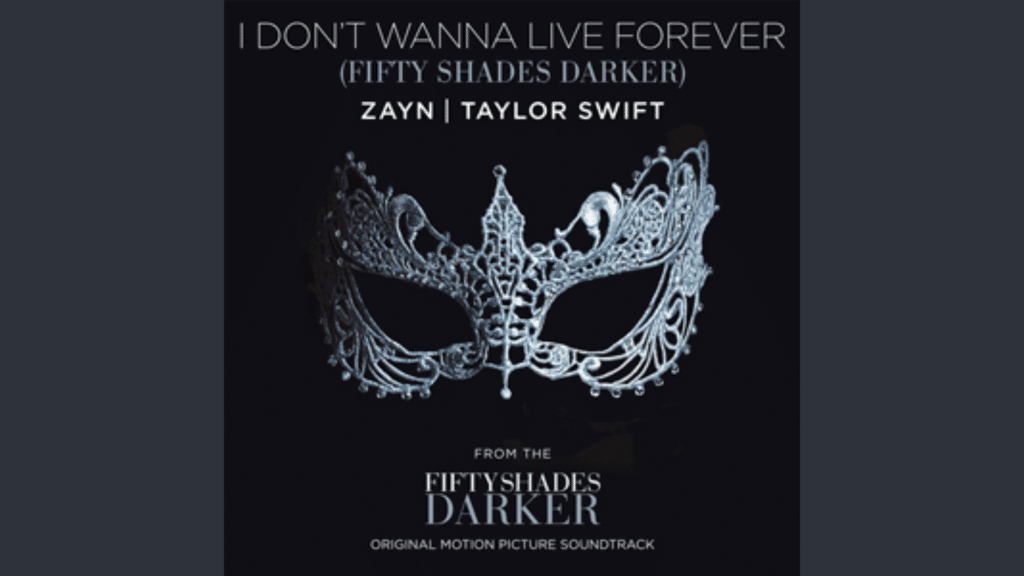 i don't wanna live forever lyrics