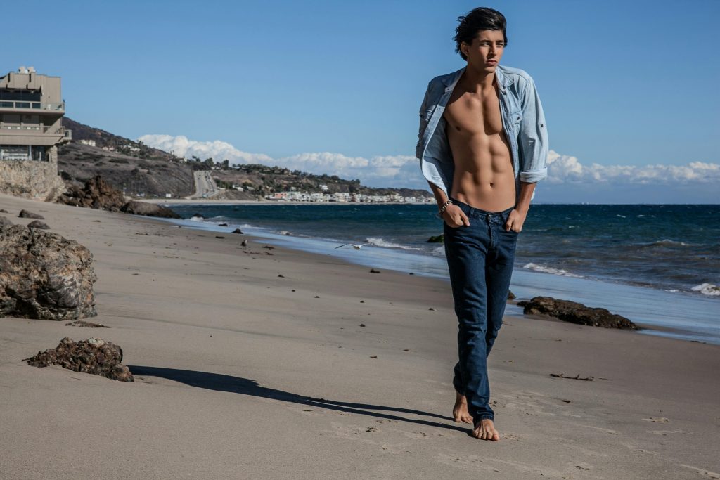 How Shirtless Isn’t the Only Way Celeb Guys Beat the Heat in Style