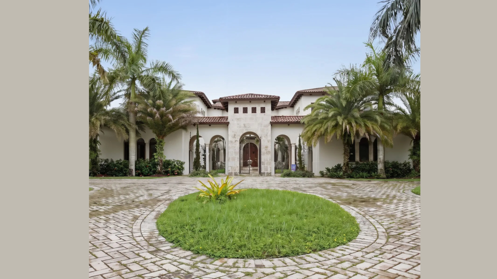 A Look Inside Jorge Ramos House in Miramar Florida