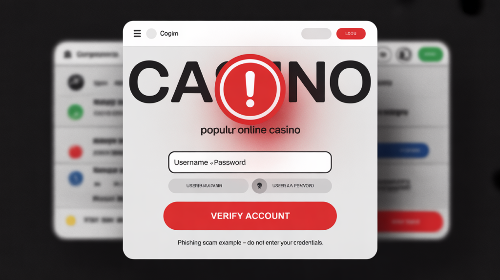 Common Online Casino Login Scams and How to Avoid Them