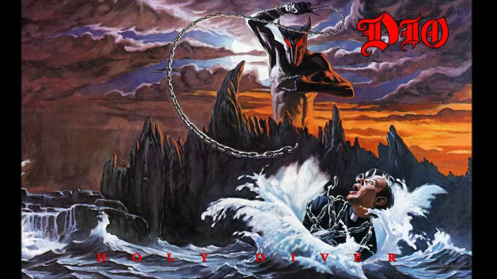 Lyrics of Holy Diver by Dio