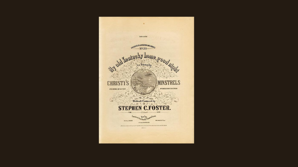 My Old Kentucky Home Lyrics by Stephen Foster