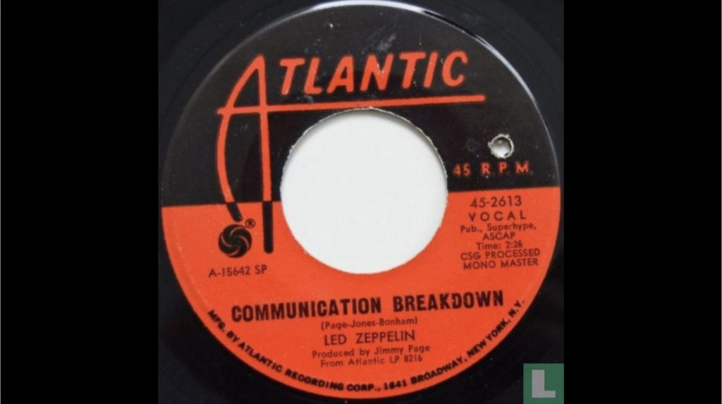 communication breakdown meaning