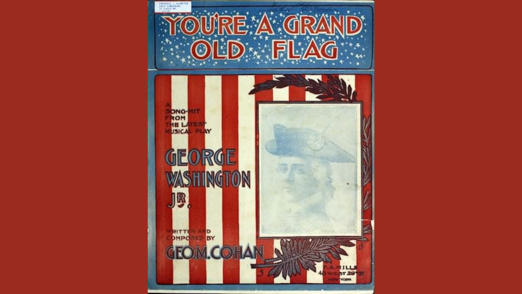 grand old flag lyrics (Users are looking for the complete lyrics of the song 'You're a Grand Old Flag'.)